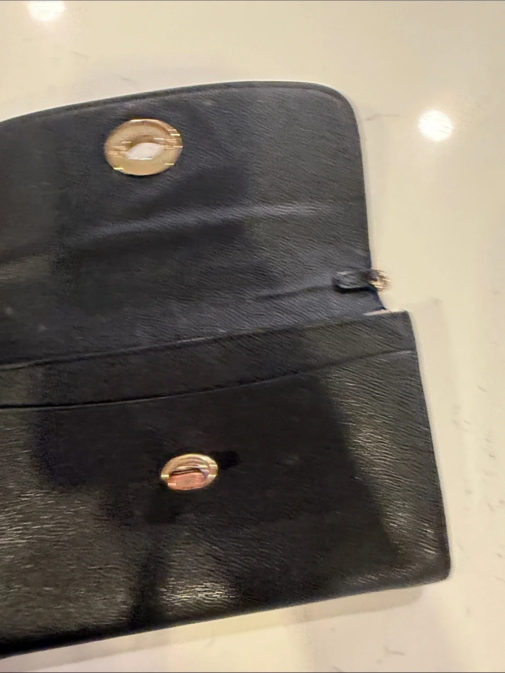 Vintage coach wallet on chain Turn-Lock